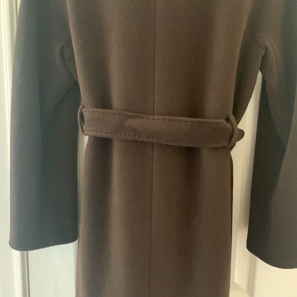 MaxMara Manuela Coat, Lana Cashmere Wool full Length, versatile neck, Size 8 - Picture 10 of 16